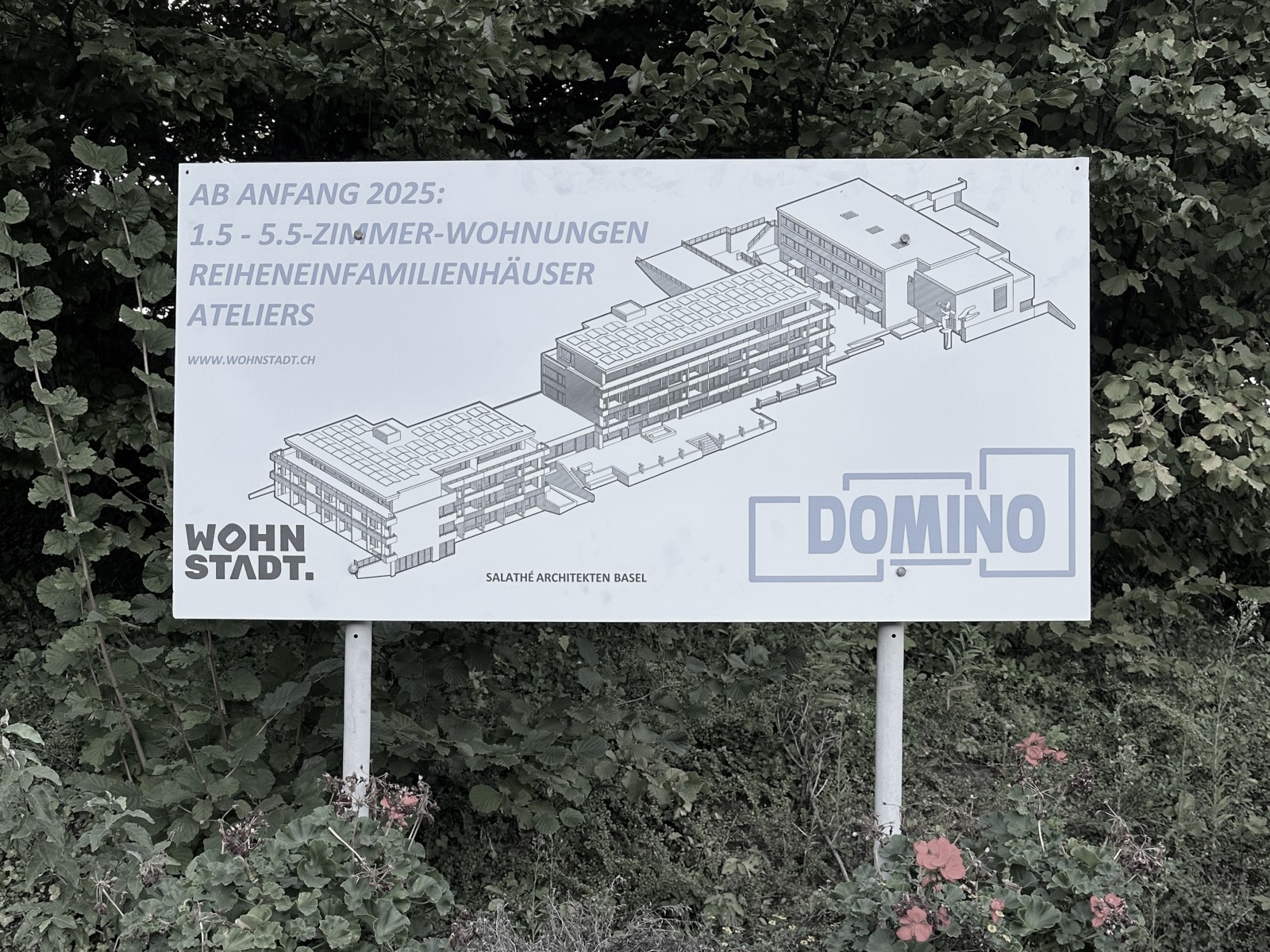 Baustellenstart Domino, Riehen