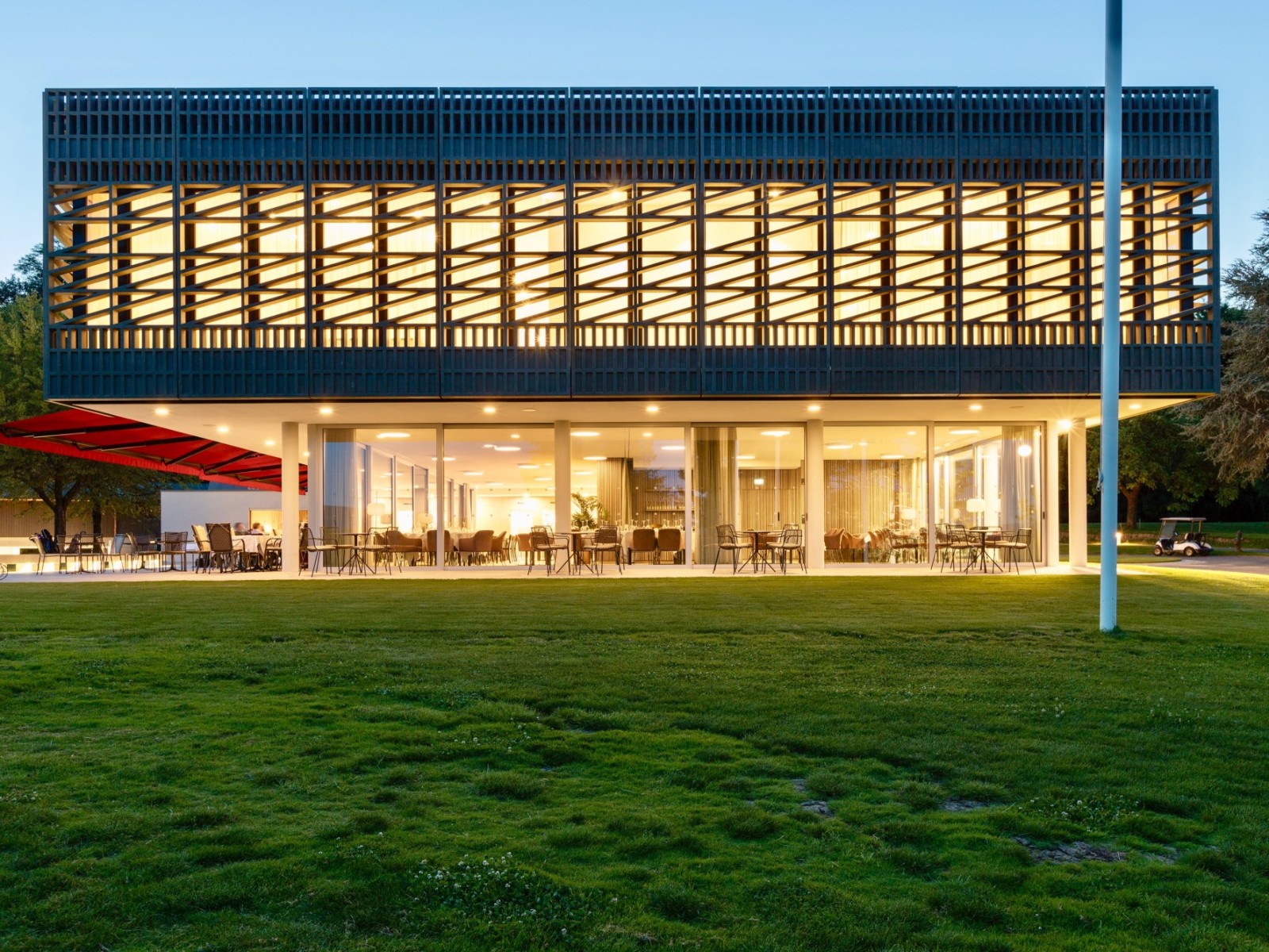 Eröffnung des Clubhauses Golf- und Countryclub Basel