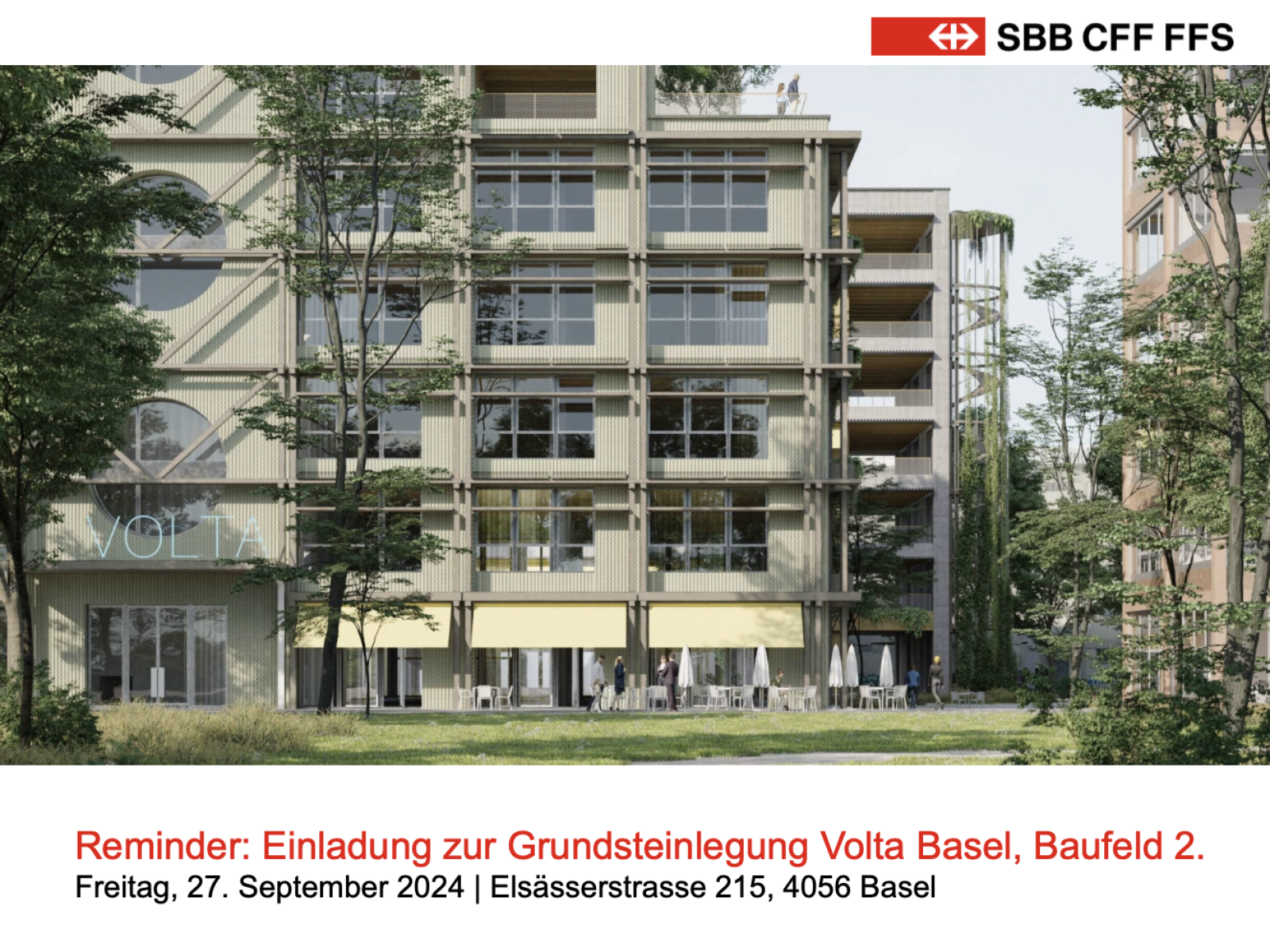 Grundsteinlegung Baufeld 2.0 VOLTA