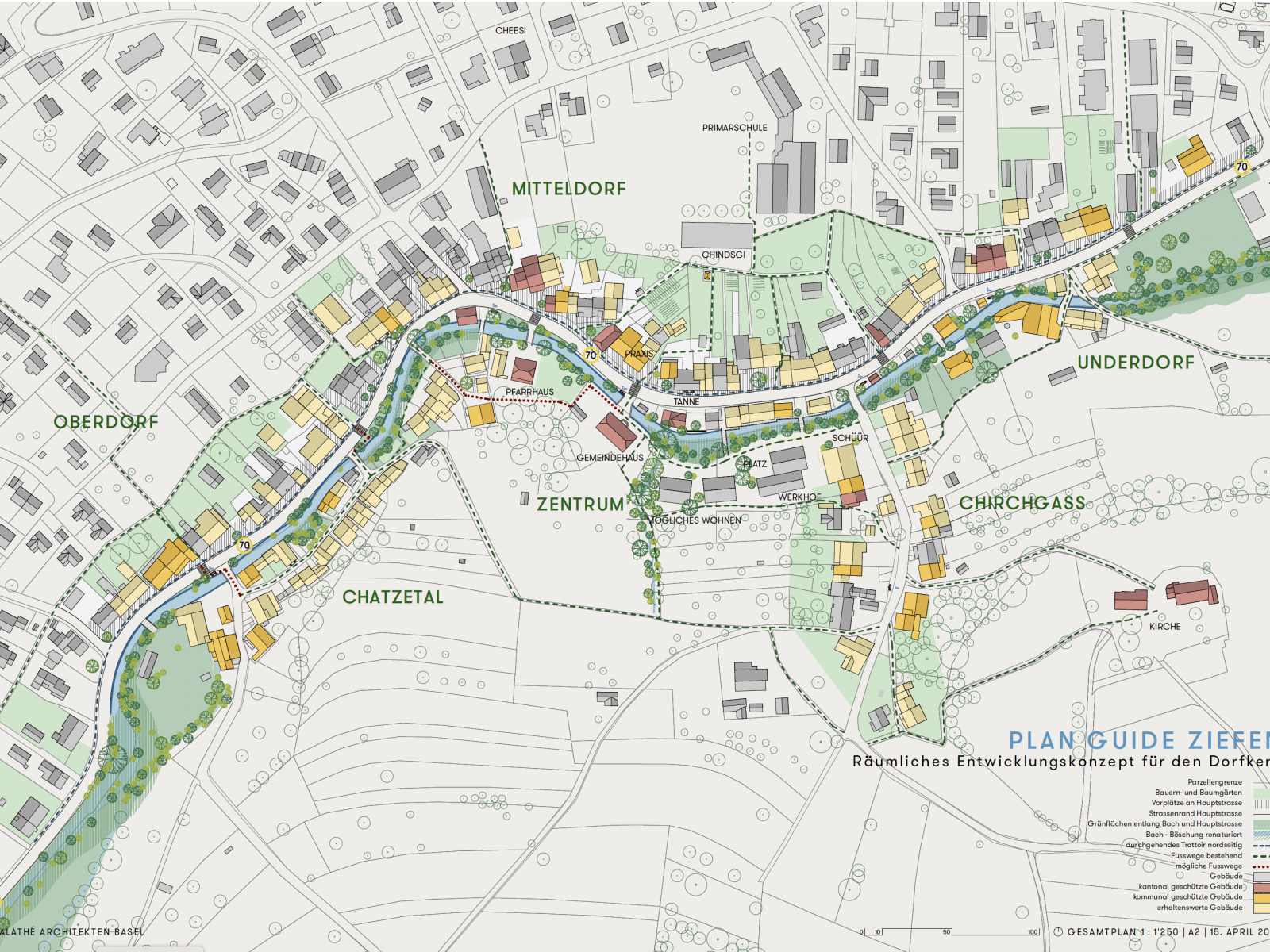 Plan Guide für Ziefen