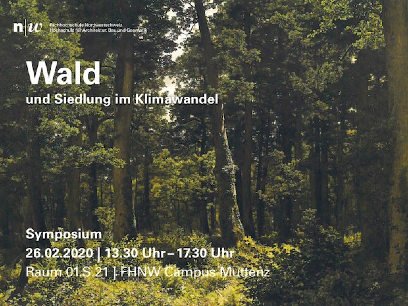 Wald und Siedlung im Klimawandel