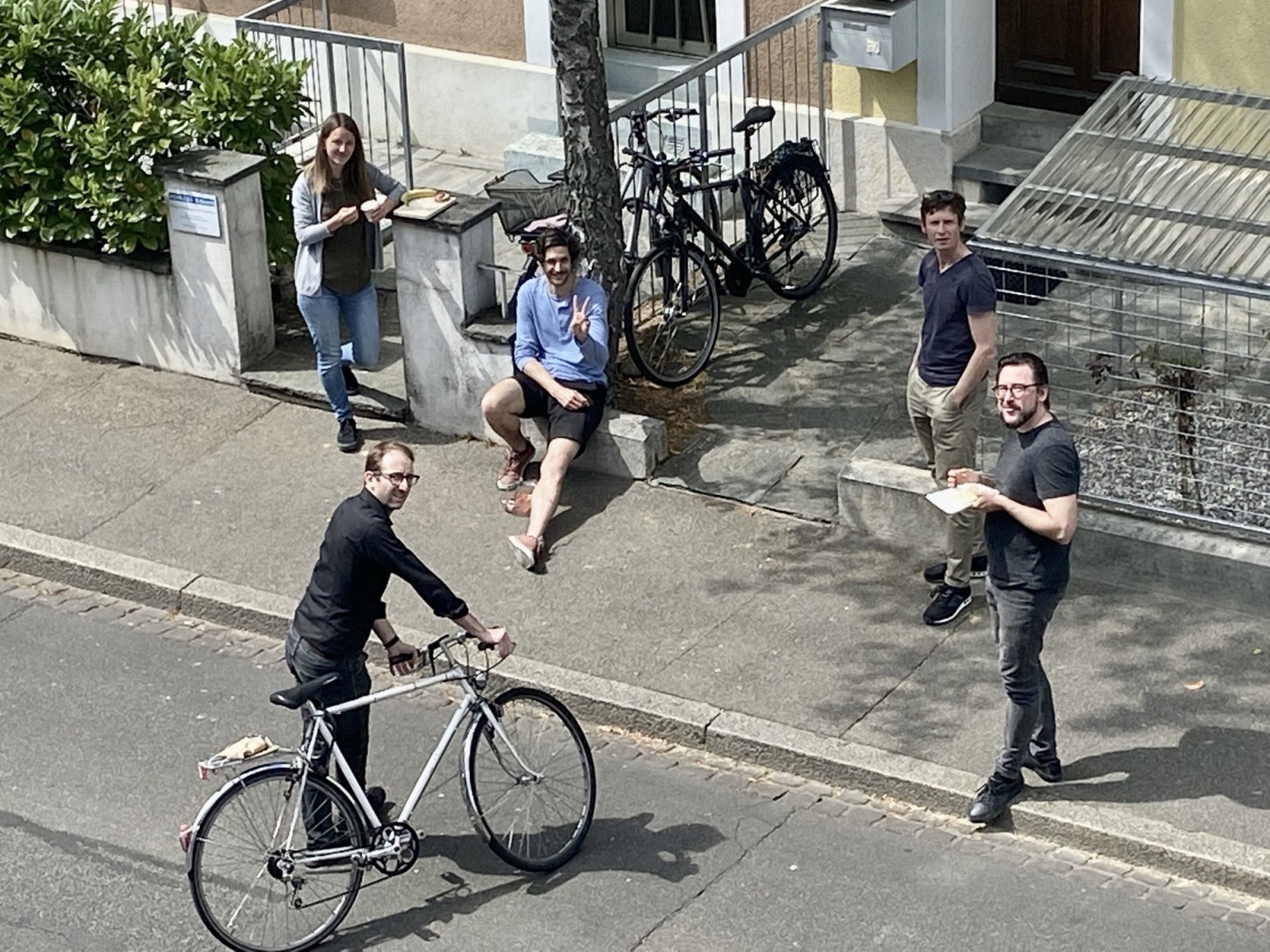Zurück im Büro an der Blauenstrasse